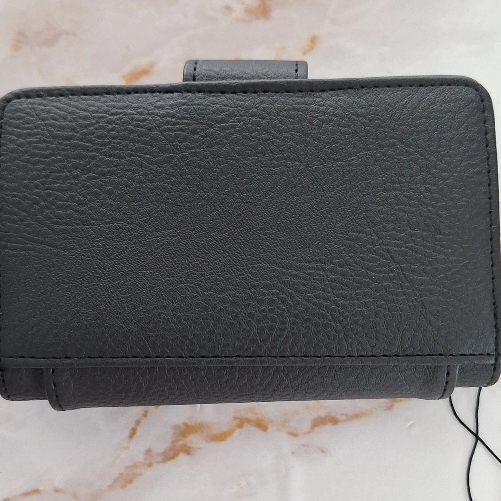 Gold Coast Wallet Black Purse Coin - Picture 3 of 9